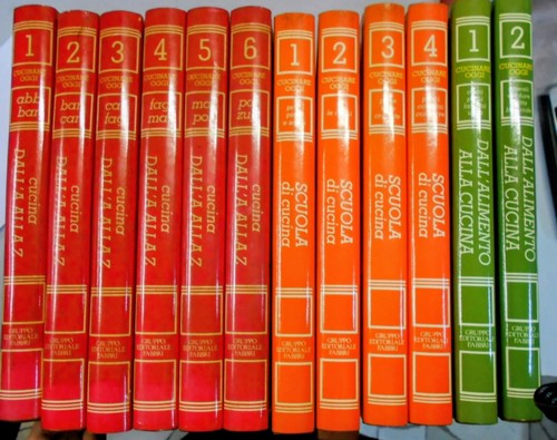 Cucinare oggi 12 volumi Fabbri Editori � 20
