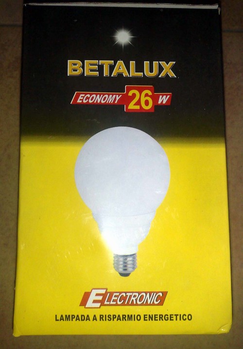 Lampadina NUOVA grande a bulbo 26W