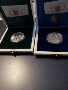 Monete celebrative in argento Citt del Vaticano