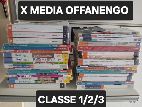 Libri scuola media Offanengo 