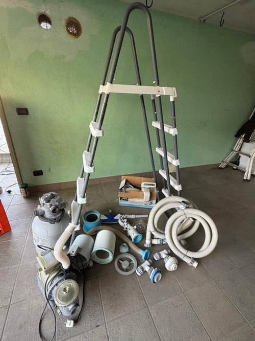 scaletta per piscina intex