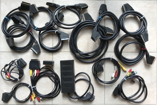 Stock cavi + connettori + adattatori SCART
