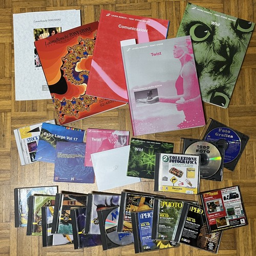 21 CD-ROM + 5 CATALOGHI immagini fotografie free
