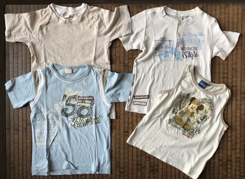 4/5 anni - 3 magliette + 1 canotta di marca
