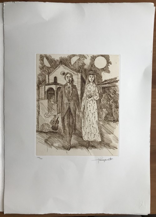 Incisione originale di Trento Longaretti
