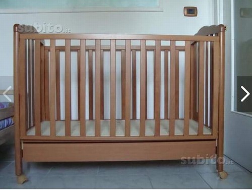 lettino bambini legno faggio