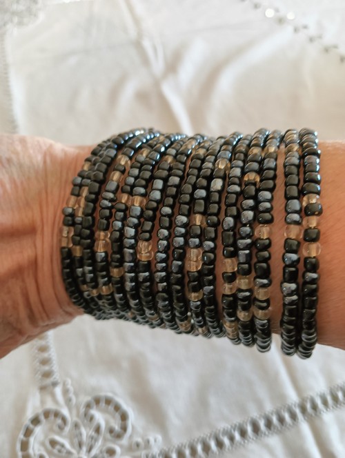 Bracciale perline 