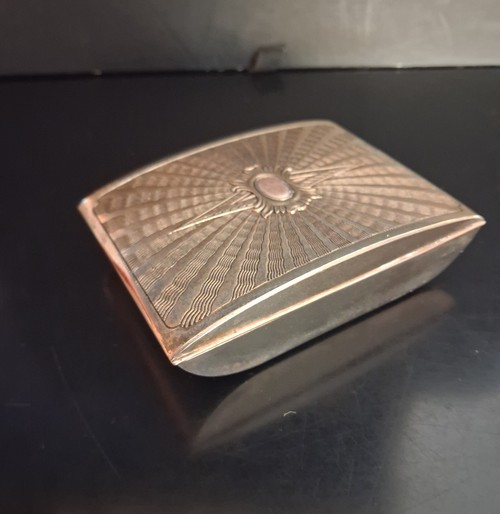 Porta tabacco o portasigarette Stile  Deco  da tav
