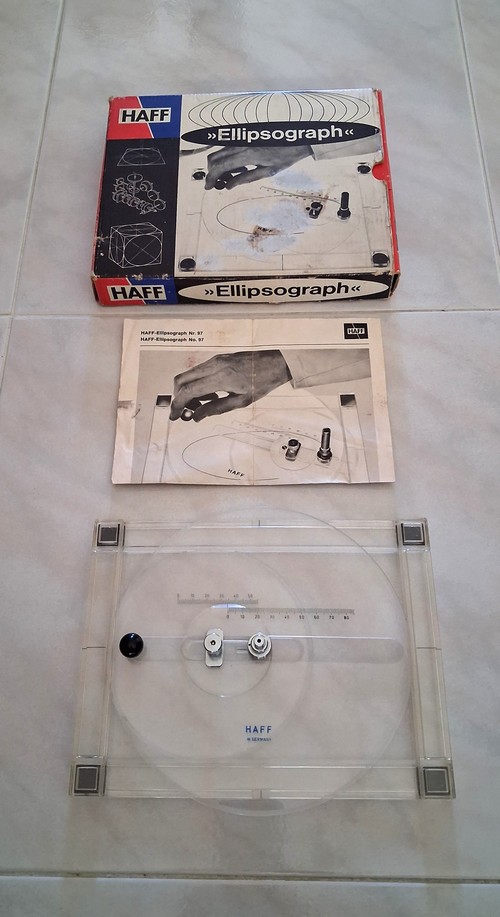Ellipsograph HAFF modello Nr. 97,  strumento di di