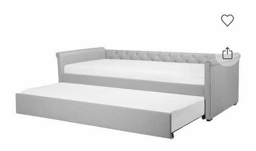Letto singolo con seconda rete a scomparsa