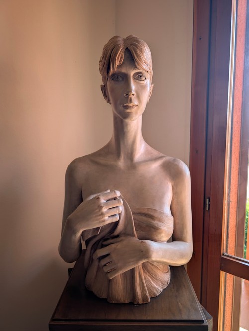 Statua con mobile lady sacchi