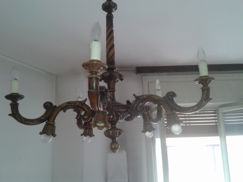 Lampadario in stile