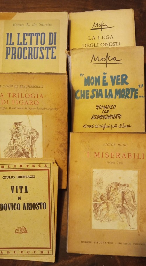 23 volumi di letteratura dal 1942 al 1948